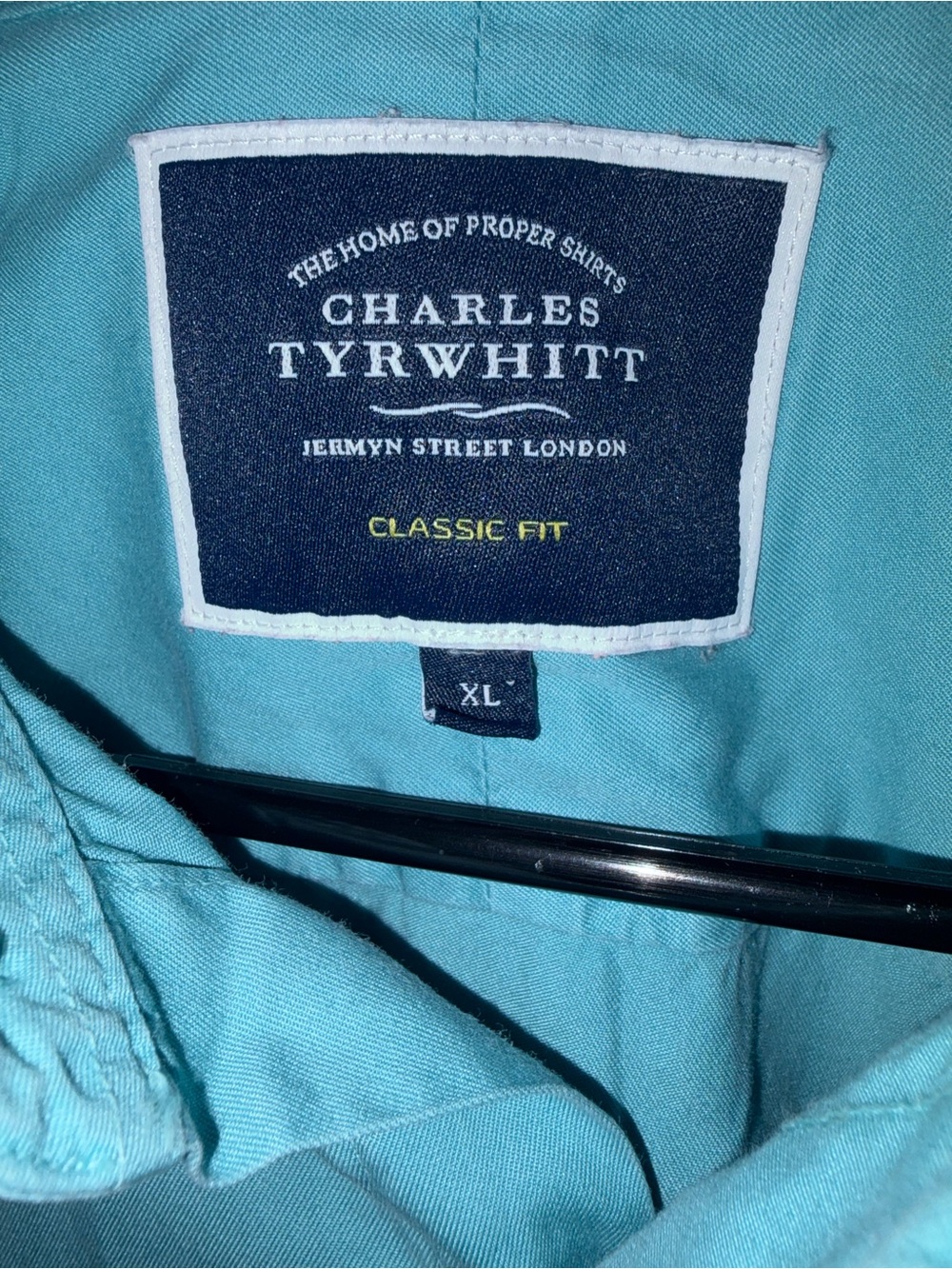 Charles Tyrwhitt Light Blue Button-Down Shirt - Picture 4 of 5